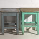 Antique pine bedside tables – Central Europe, circa 1940 #1