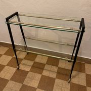 Rolling trolley 60s compass feet