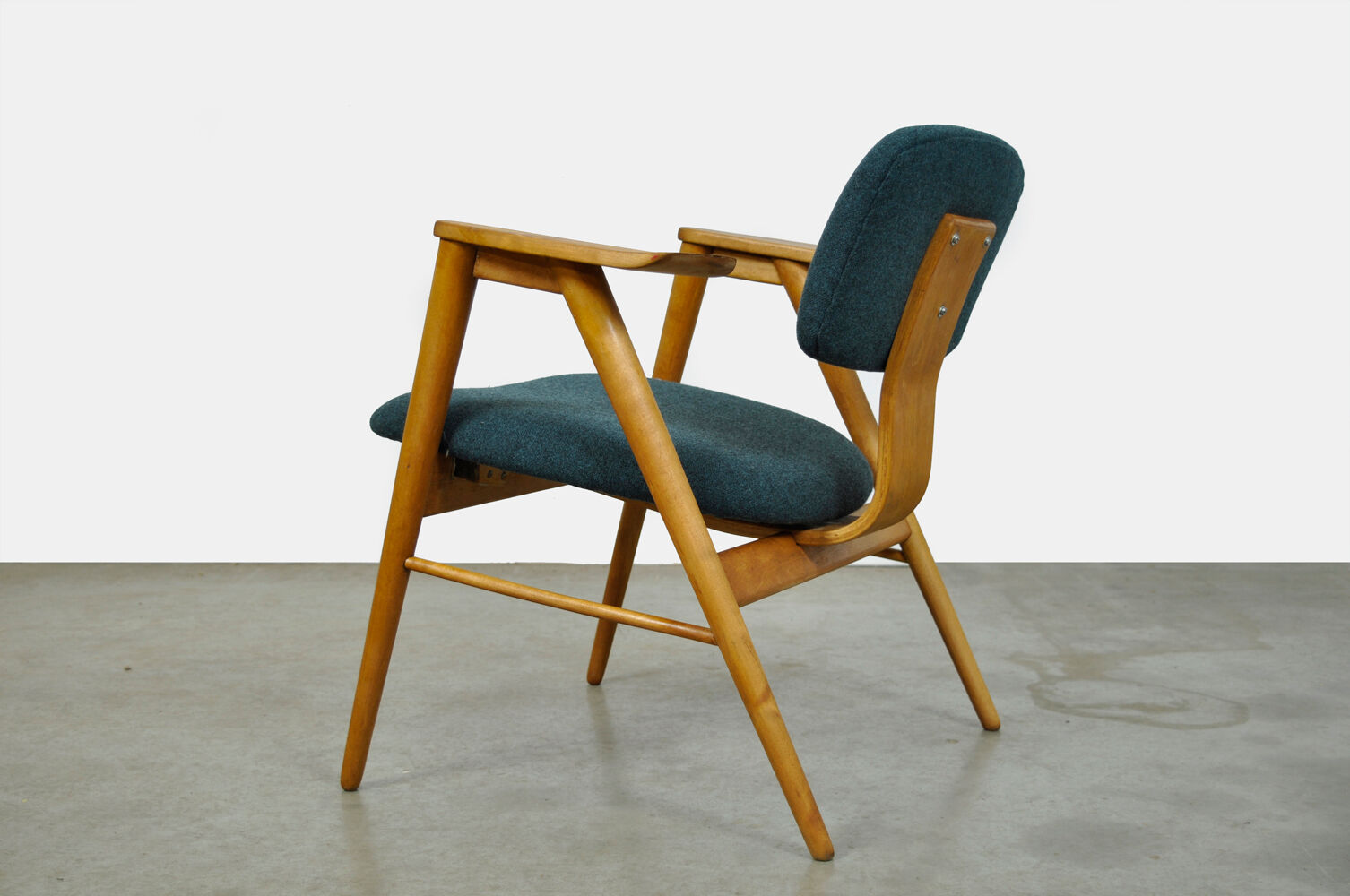 Mid-century set of two Birch armchairs FT14 by Cees Braakman for Pastoe, 1950s