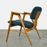 Mid-century set of two Birch armchairs FT14 by Cees Braakman for Pastoe, 1950s