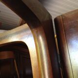 Baumann elm round table 2 extensions