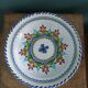 Decorative wall plate signed JCR
