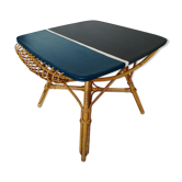 Table basse en rotin