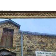 Grand Miroir Ancien Doré Haut 105 cm