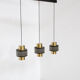 Dutch design metal hanging lamp 70s