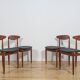 Chaises de salle à manger en teck des années 50 modèle 4507 par Ib Kofod Larsen pour G-Plan.