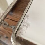 Vintage triptych barber mirror