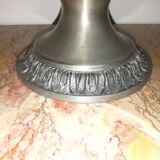 Petwer-Peltro tin pitcher with "Chimera Head" handle