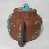 Old small Chinese Yixing terracotta teapot