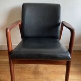 Scandinavian teak armchair