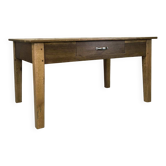 Table basse de ferme vintage en bois massif
