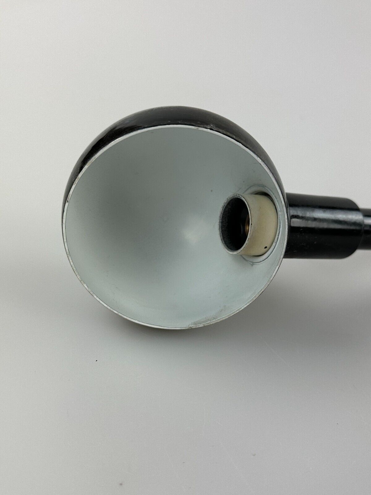 60s 70s table lamp clamp lamp gooseneck space age design metal