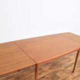 Danish teak extendable dining table