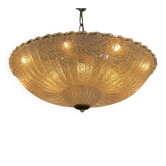 Venetian ceiling light in Murano glass, circa 1940