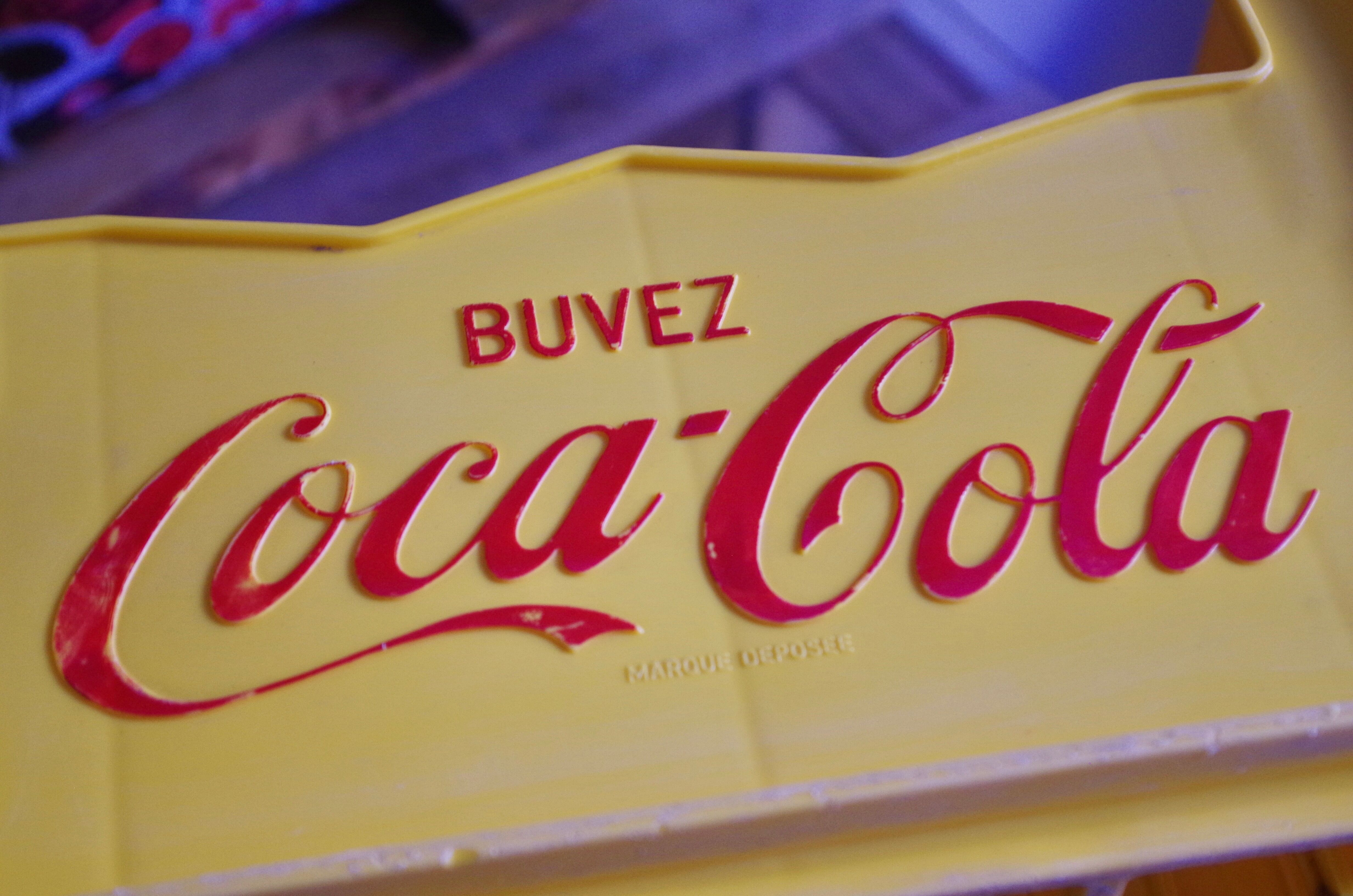 Coca cola vintage bottle locker