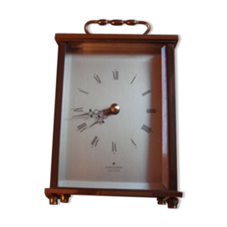 Junghans Meister quartz brass clock