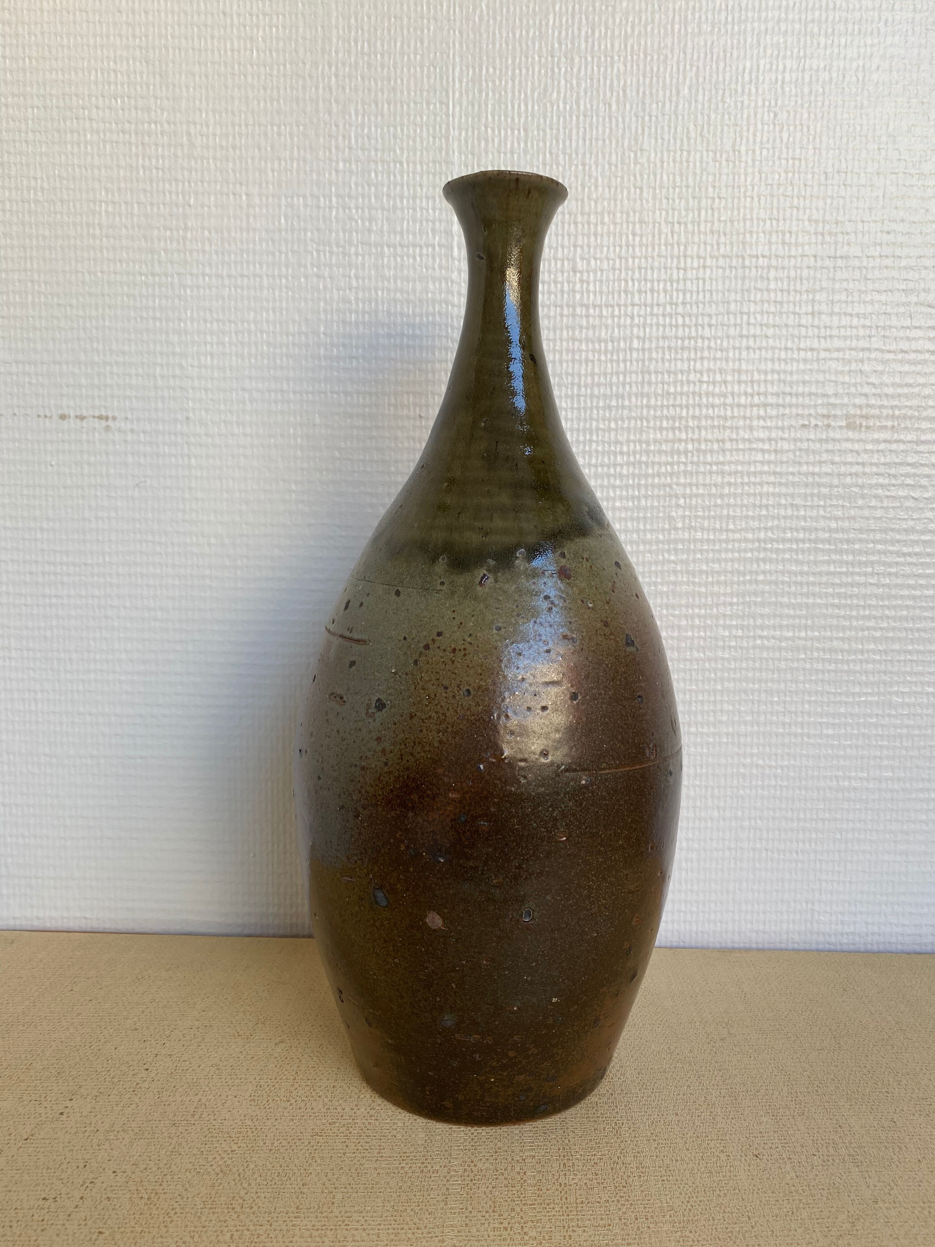 Vintage stoneware vase