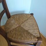 Antique mulched chair