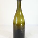 Blown glass bottle 19th limonade gazeuse g.coulloudon a gueret