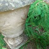 Pair of stone planter medicis