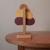 Wooden puzzle second-hand toy tree minimalist decorative object Scandinavian decoration