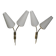 Pair of Lunel wall lights from the 1950s.