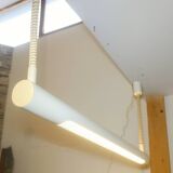 Pair of industrial pendant lamps by Massive 1980s