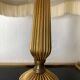 Pair of retro fringed lamps