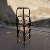 Set of 4 industrial stools