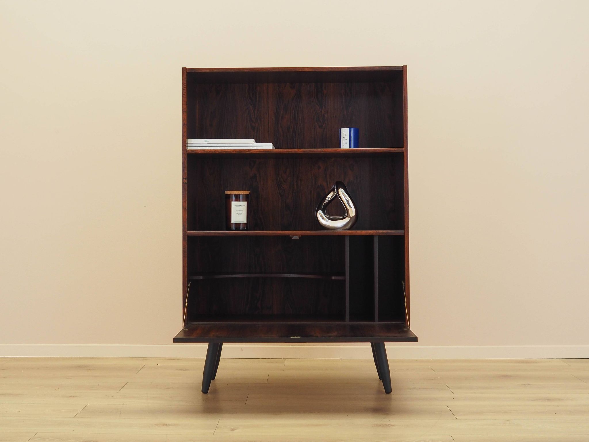 Rosewood bookcase, Danish design, 1970s, made in Denmark