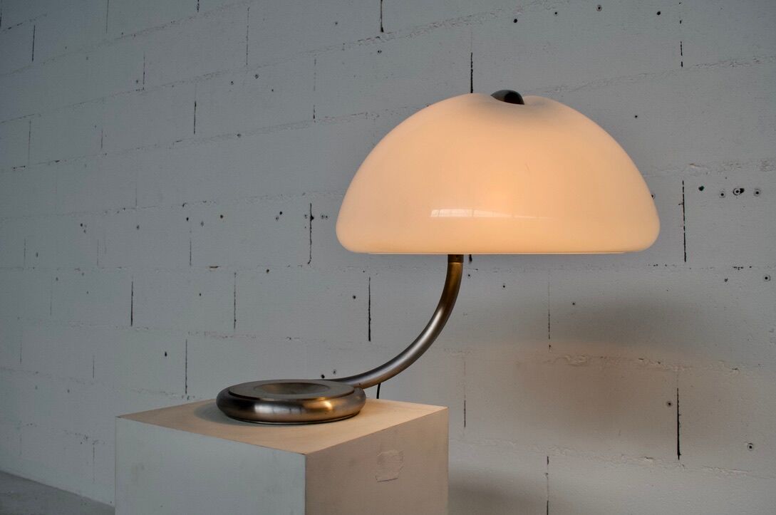 Lamp Serpente edition Martinelli Luce, 70s, by Elio Martinelli