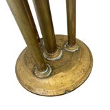 table d'appoint en laiton vintage / table de plantes