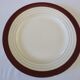 Digoin sarreguemines opaque porcelain dinner plates, pasteur pattern