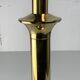 MIDCENTURY HOLLYWOOD REGENCY BRASS MUSHROOM TABLE LAMP VIENNA AUSTRIA 1960S