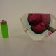 Italian Sommerso Murano Glass Ashtray by Flavio Poli, 1960s