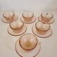 Set 6 cups and new rosaline saucers