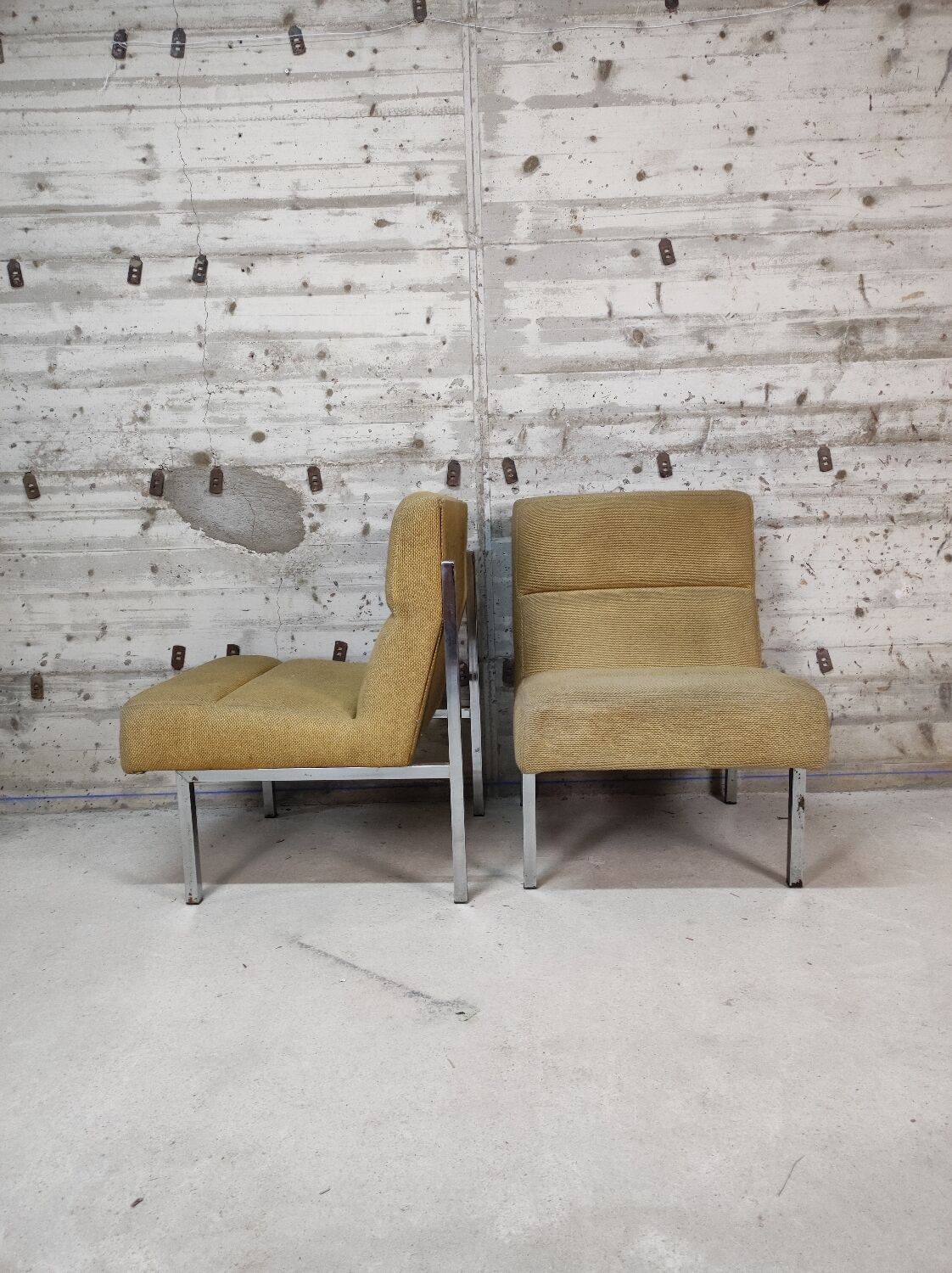 Pair of vintage armchairs