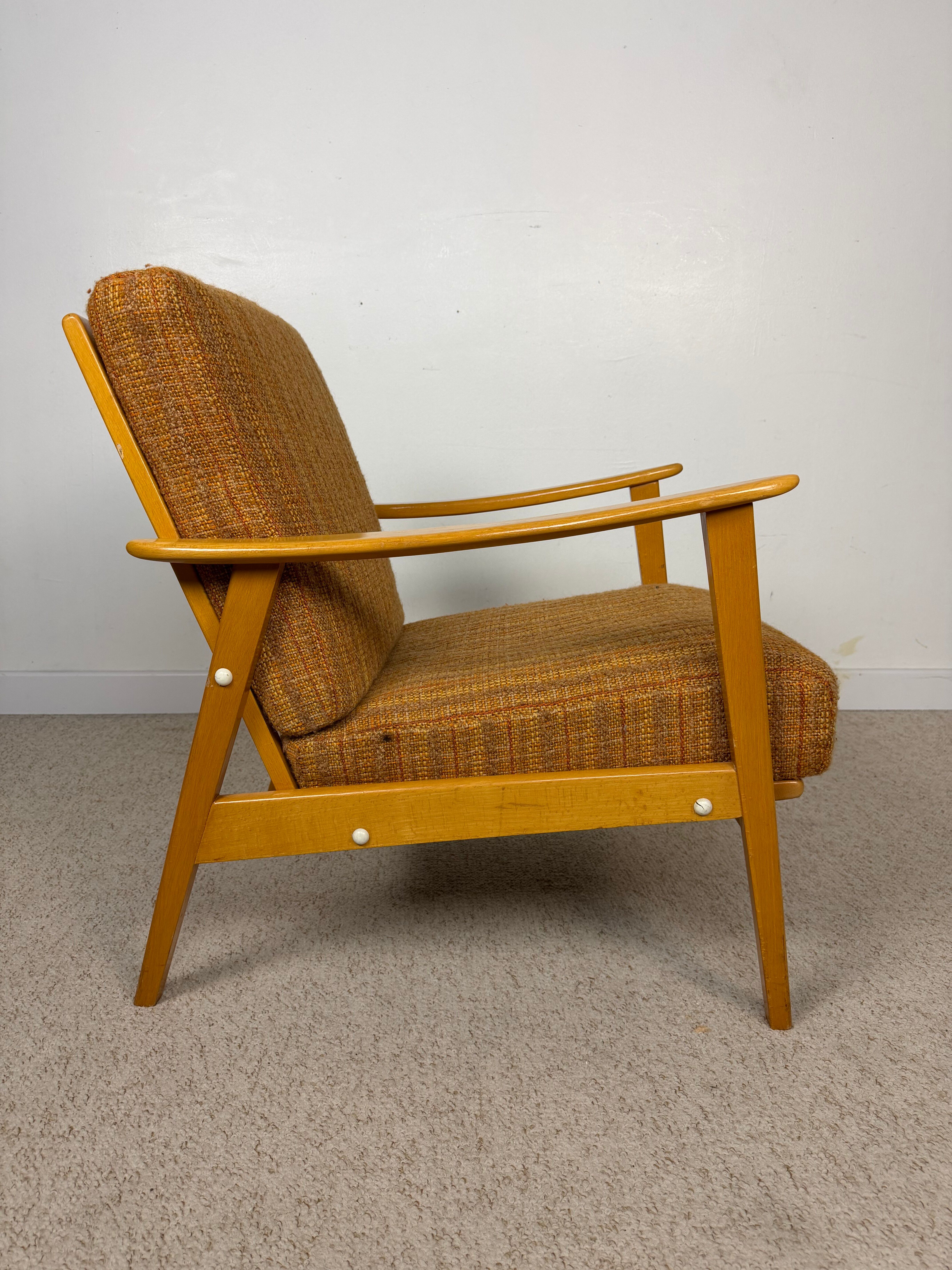 Paire de fauteuils vintage scandinaves