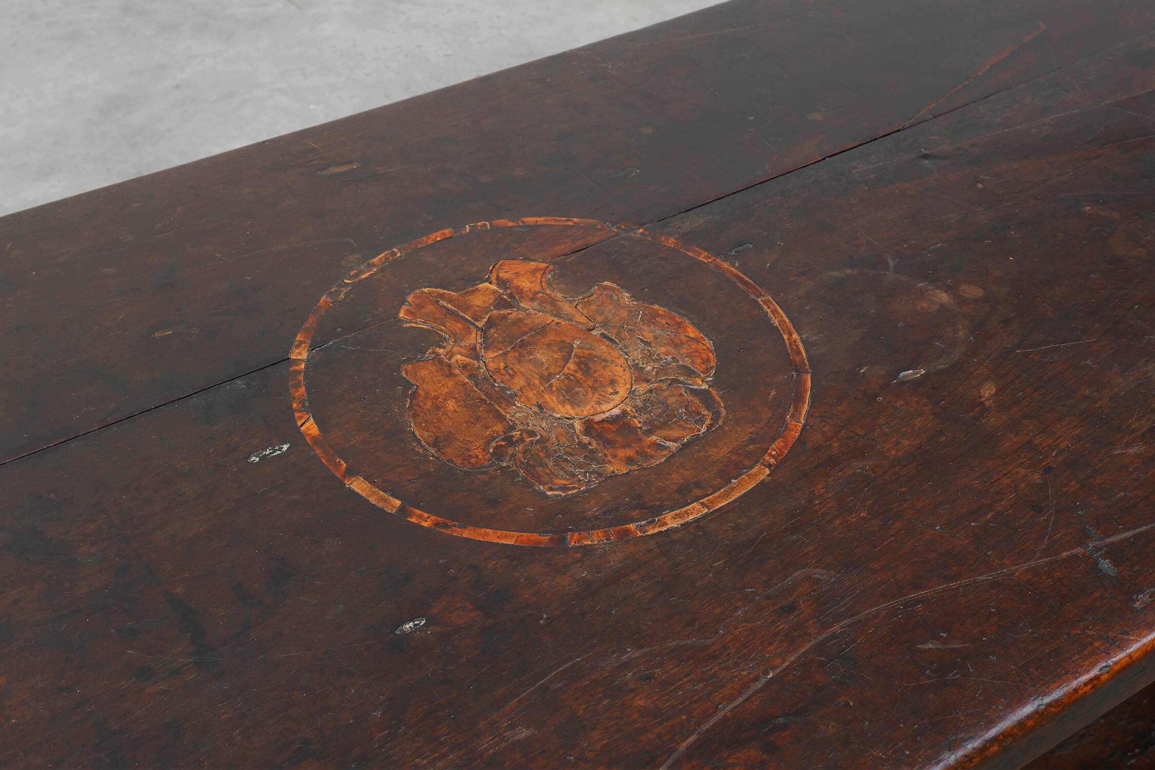 16th Century Renaissance walnut console table, Tuscan, Italy