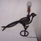 Lampe zoomorphe oiseau des années 50