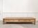 Exceptional oak coffee table, antique draper's table from the 19th century.