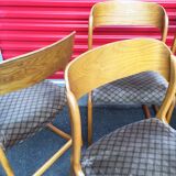 Suite de 6 chaises Baumann