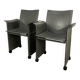 Paire de chaises Korium par Tito Agnoli pour Matteo Grassi