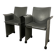 Paire de chaises Korium par Tito Agnoli pour Matteo Grassi