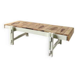 Table basse Roger Capron rectangulaire