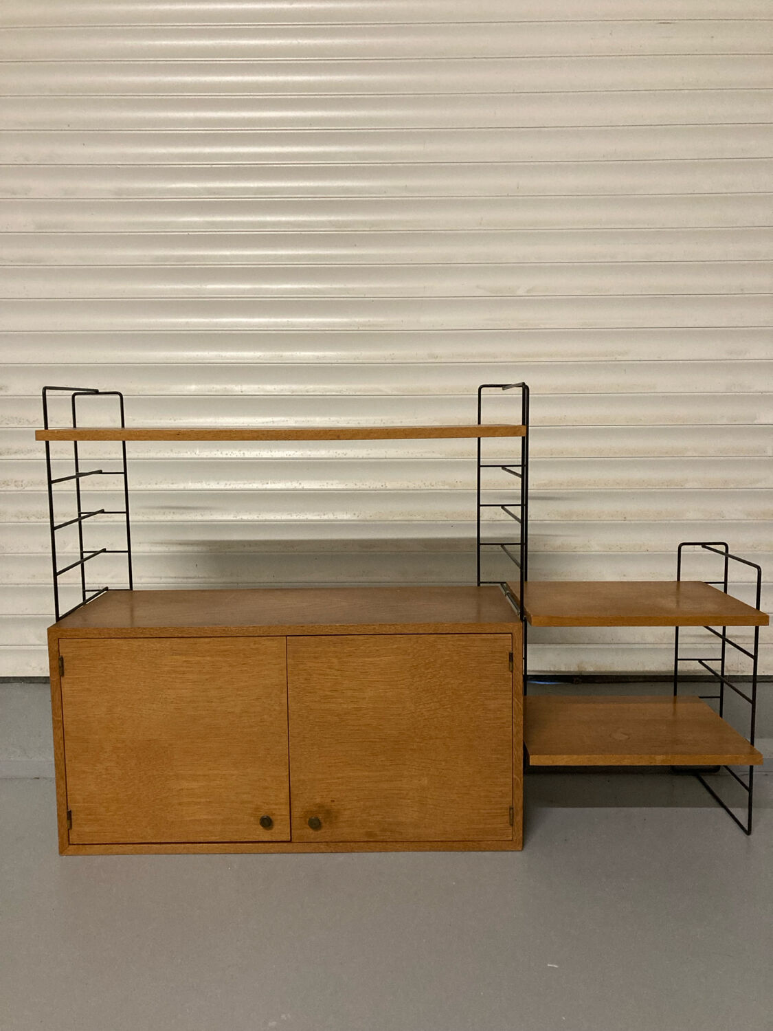 Vintage Alcora wall shelf system