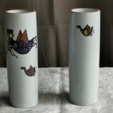 Pair of Suedois design vase by "stig lindberg"