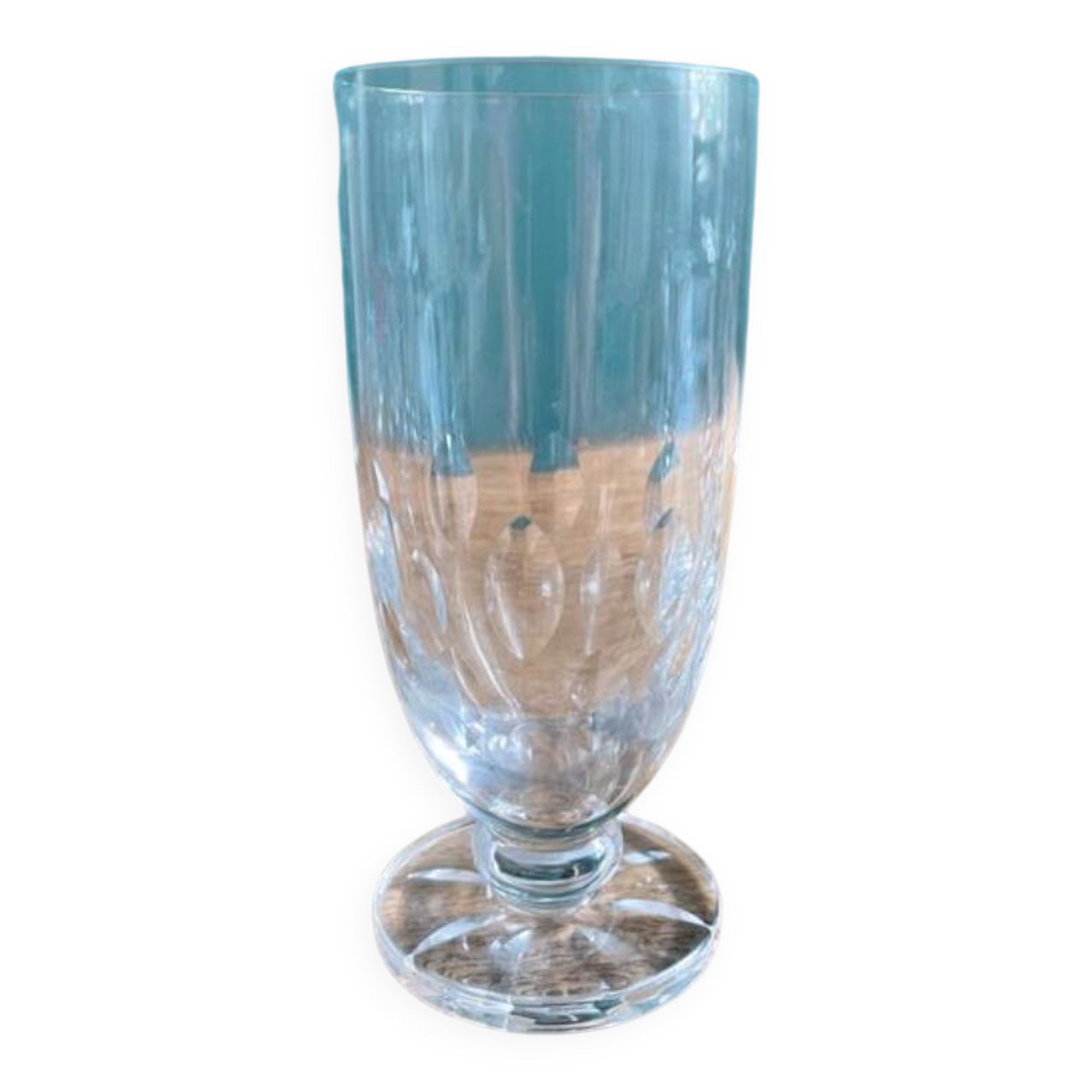 Bocage champagne flute in Lalique crystal
