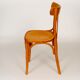 Bistro chair palm tree backrest, natural beech varnished