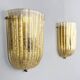 Pair of sconces, Murano glass, by Barovier & Toso, Italy, 1970s